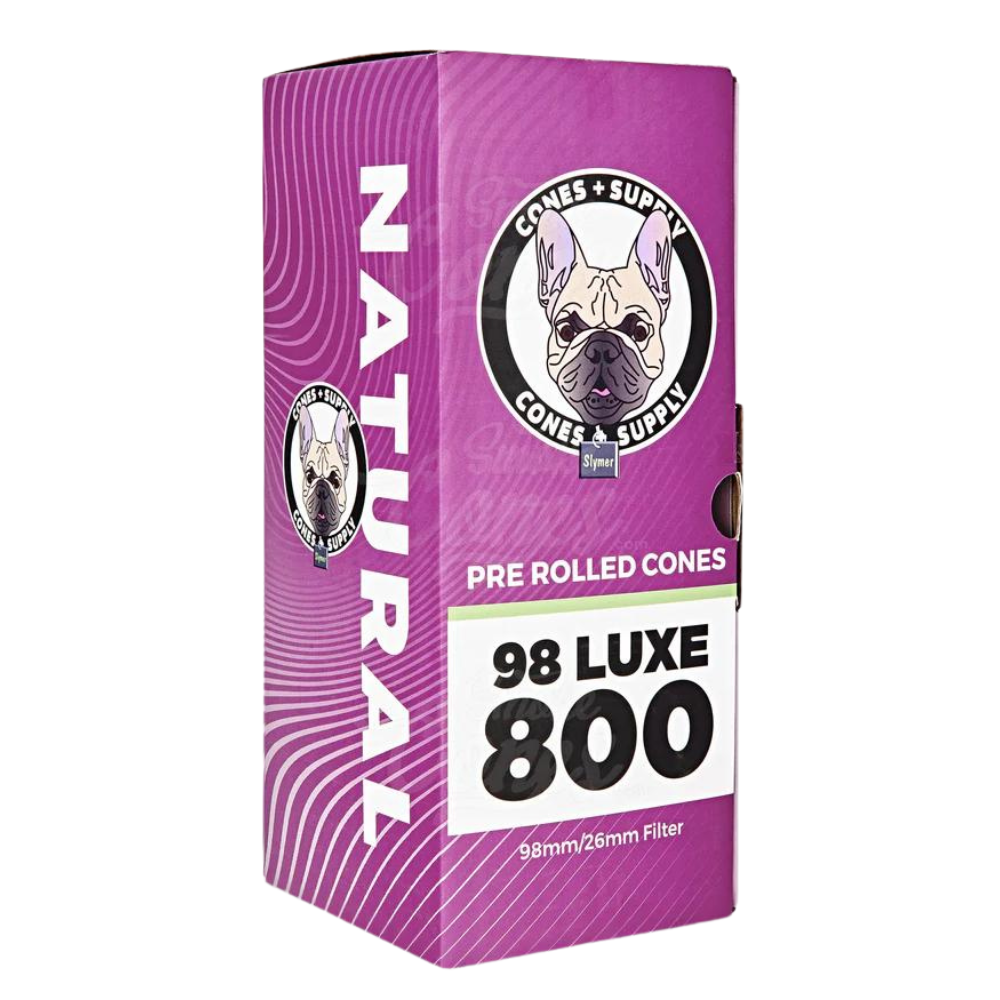 Cone Supply 98mm Natural Brown Cones - 800ct