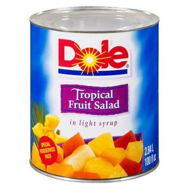 Dole Tropical Fruit Salad Large Stash Can