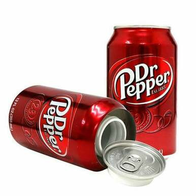 Dr Pepper Soda Stash Can - 12oz