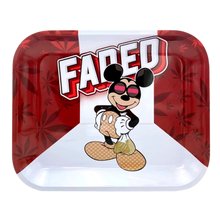 Faded Mouse Metal Rolling Tray - Large