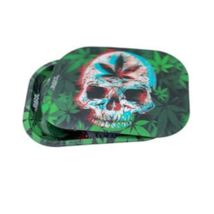 Leaf Skull 3D Magnetic Tray Cover - Small