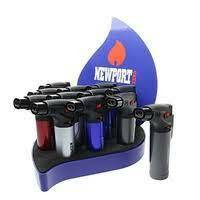 *BFS* Newport Zero Double Flame Torch Lighter - 12ct