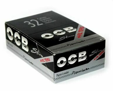 OCB Premium Slim Papers & Filter - 32ct
