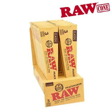 RAW Classic  Peacemaker Cones - 48ct