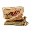 RAW Double Barrel Wooden Cigarette Holder