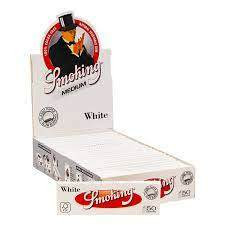 *BFS* Smoking White Medium 11/4 Rolling Paper -25ct