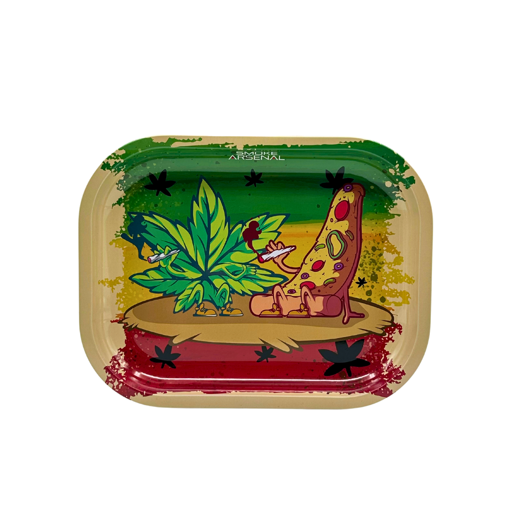Stoned Buddies Metal Rolling Tray - Small