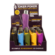 Toker Poker Clipper Edition Multi-Tool Lighter Sleeve - 25ct