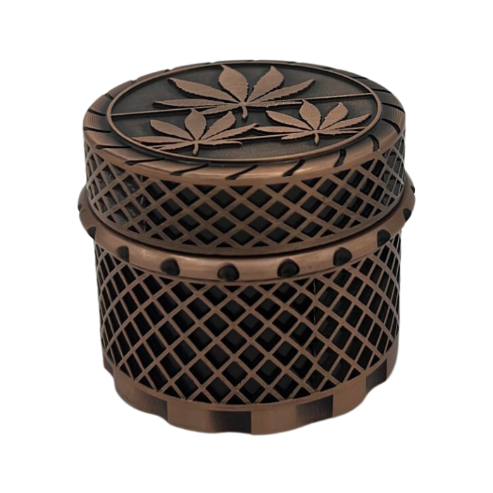 Trio Leaf 55mm 4-Piece Grinder