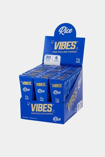 Vibes Rice 1 1/4 Cones - 30ct