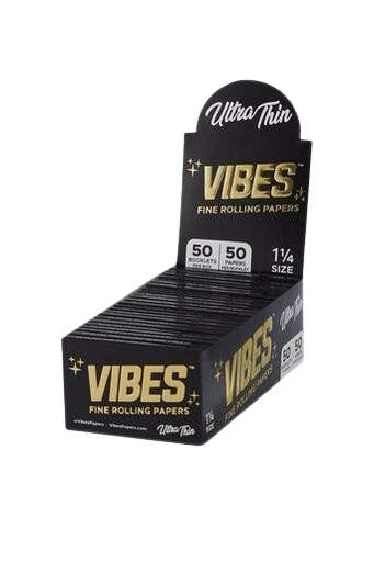 Vibes Ultra Thin 1 1/4 Rolling Papers - 50ct