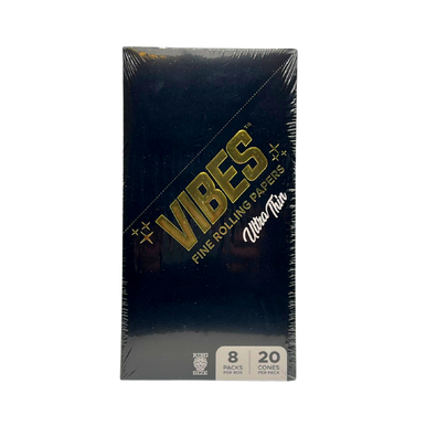 Vibes Ultra Thin King Size Cones - 8ct