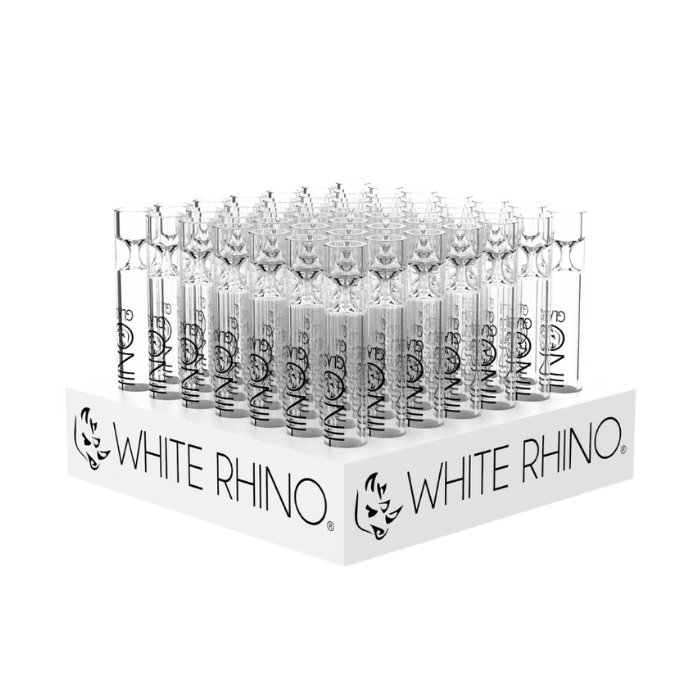 White Rhino Glass Flat Tips - 100ct