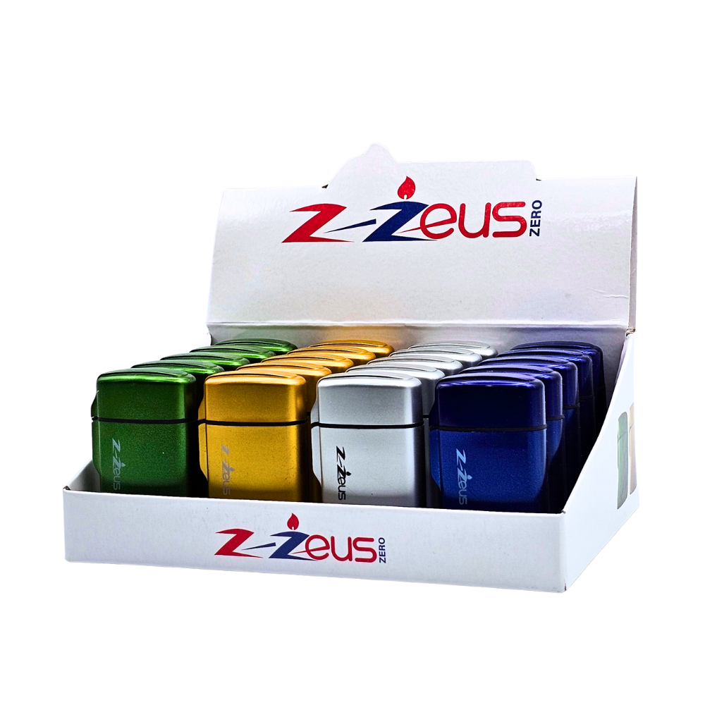Zeus Single Flame Torch Lighter - 20ct