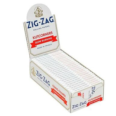 Zig Zag Kutcorners Slow Burning Rolling Papers - 25ct