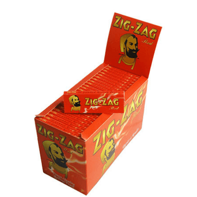 Zig Zag Red Single Cigarette Papers - 100ct
