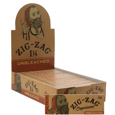 Zig Zag Unbleached 1 1/4 Papers - 24ct