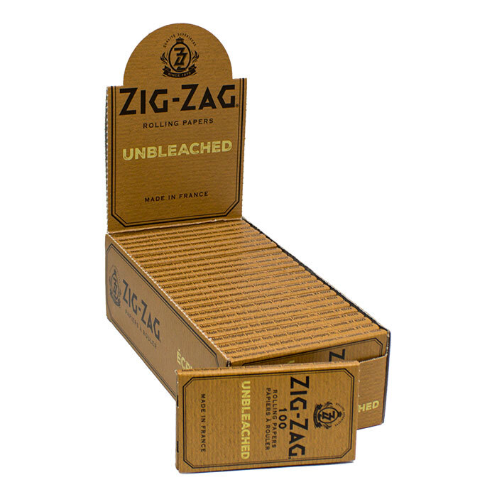 Zig Zag Unbleached SW Rolling Papers - 25ct