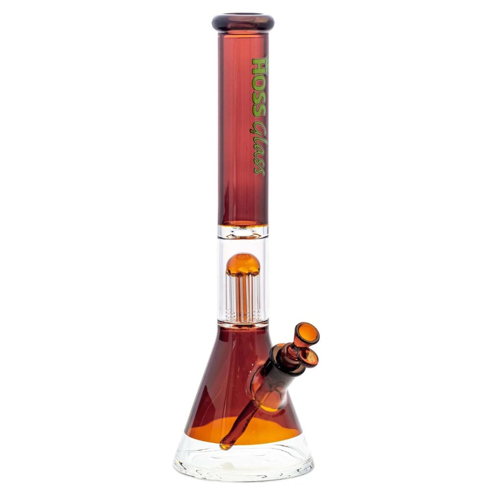 Hoss Glass 18" Beaker with 8 Arm Tree Perculator