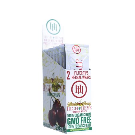 High Hemp Organic Wraps - 25ct