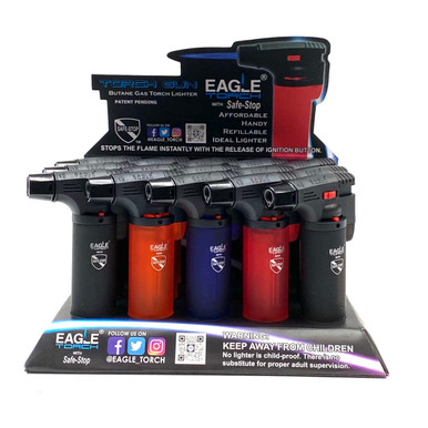 Eagle Torch Neon (PT101U) Torch Lighter -15ct