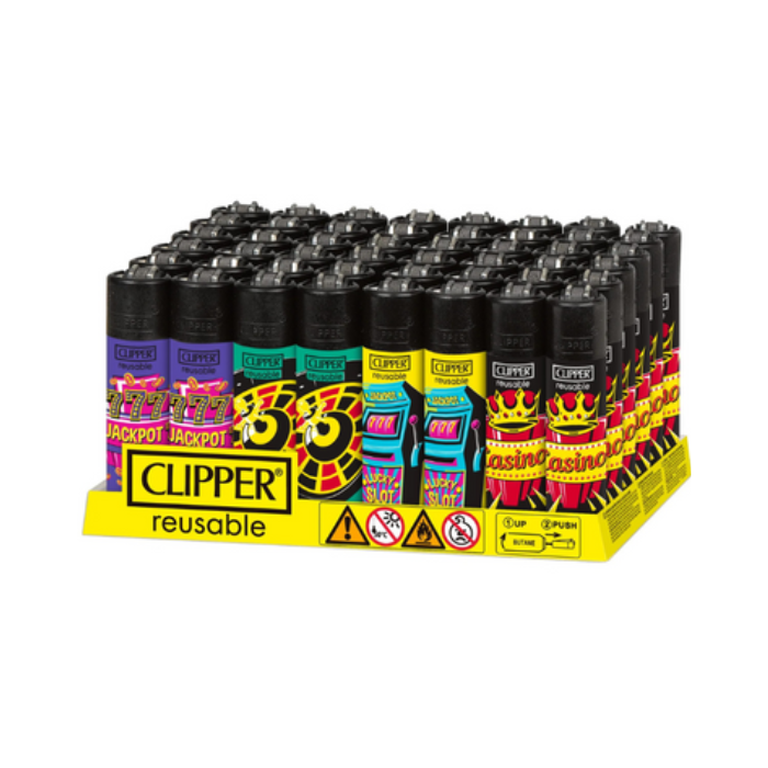 Clipper Casino Nights Lighters - 48ct
