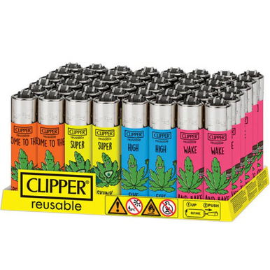 Clipper Rise Up Lighters - 48ct