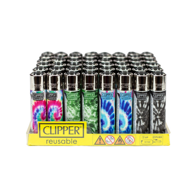Clipper Hippie Moments Lighters - 48ct