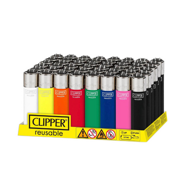 Clipper Regular Lighters - 48ct