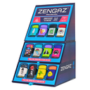 Zengaz Mega (ZL-3) Series 5 Jet Rubberized Cube Lighters - 48ct