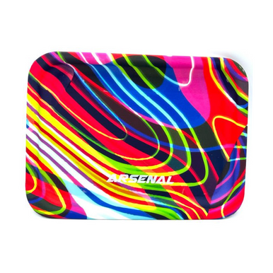 Arsenal Tie-Dye Silicone Rolling Tray - Small