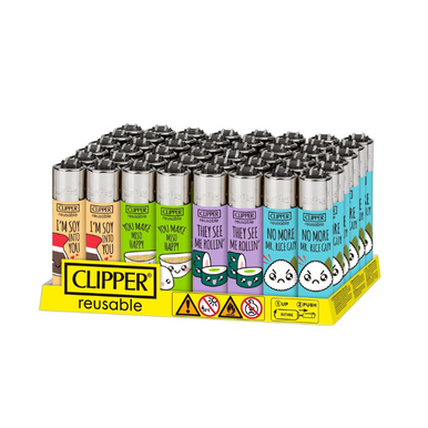 Clipper Classic Sushi Lighters- 48ct