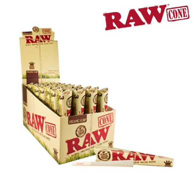 Raw Organic King Size Pre-Rolled Cones 3pk- 32ct