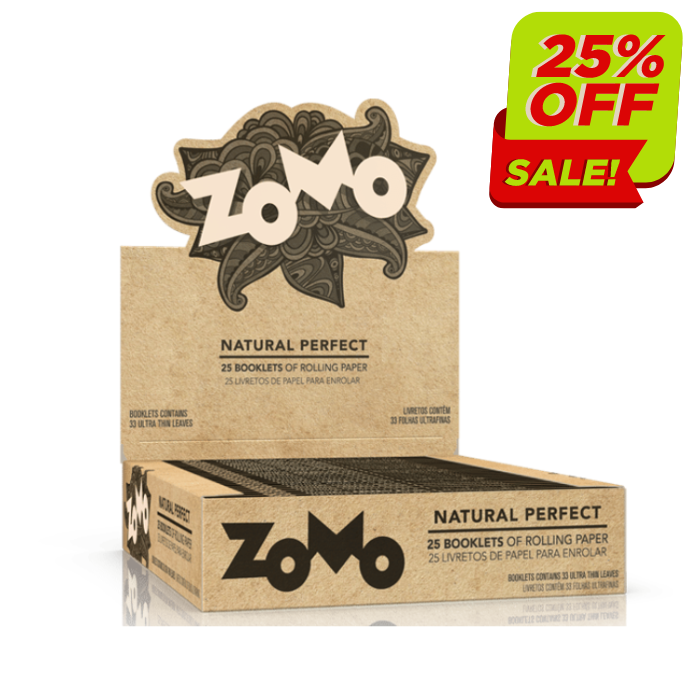 Zomo Natural Perfect Rolling Paper - 25ct