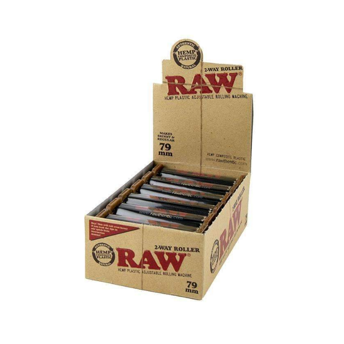 Raw 79mm 2 Way Roller - 12ct
