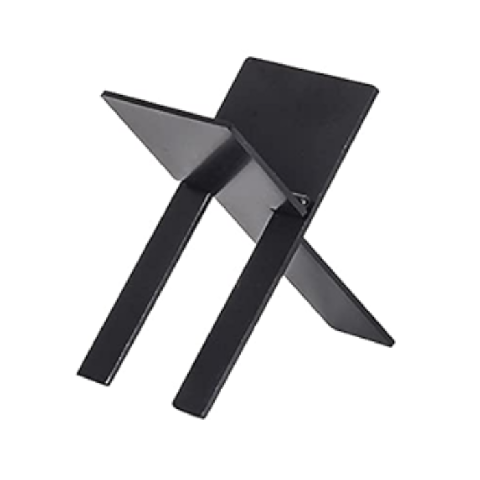 Black Stainless Steel Foldable Cigar Holder