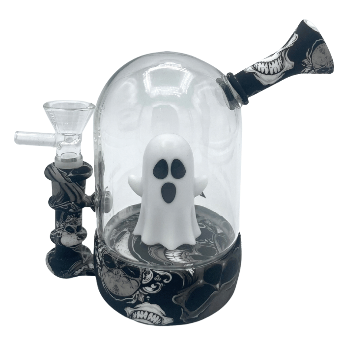 5" Arsenal Ghost Cabin Glass Silicone Bong