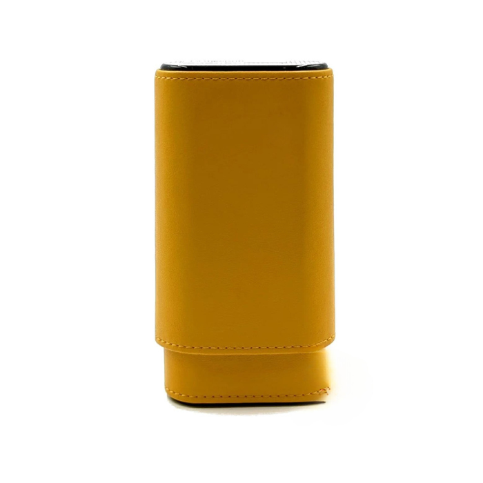 Sikarlan 3 Finger Cigar Case - Yellow