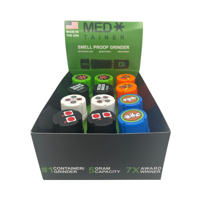 Medtainer Gamer Collection Grinders- 12ct