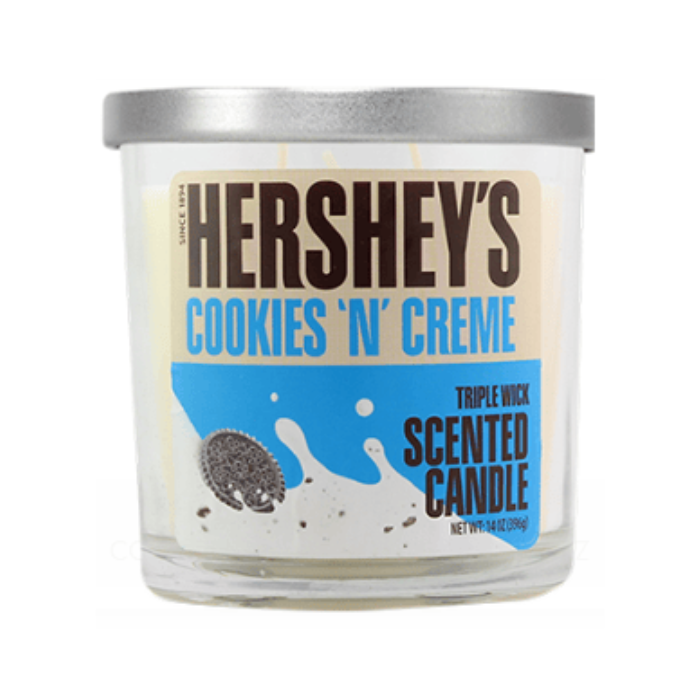 Hersheys Cookies and Cream 3 Wick Scented Candle - 14oz