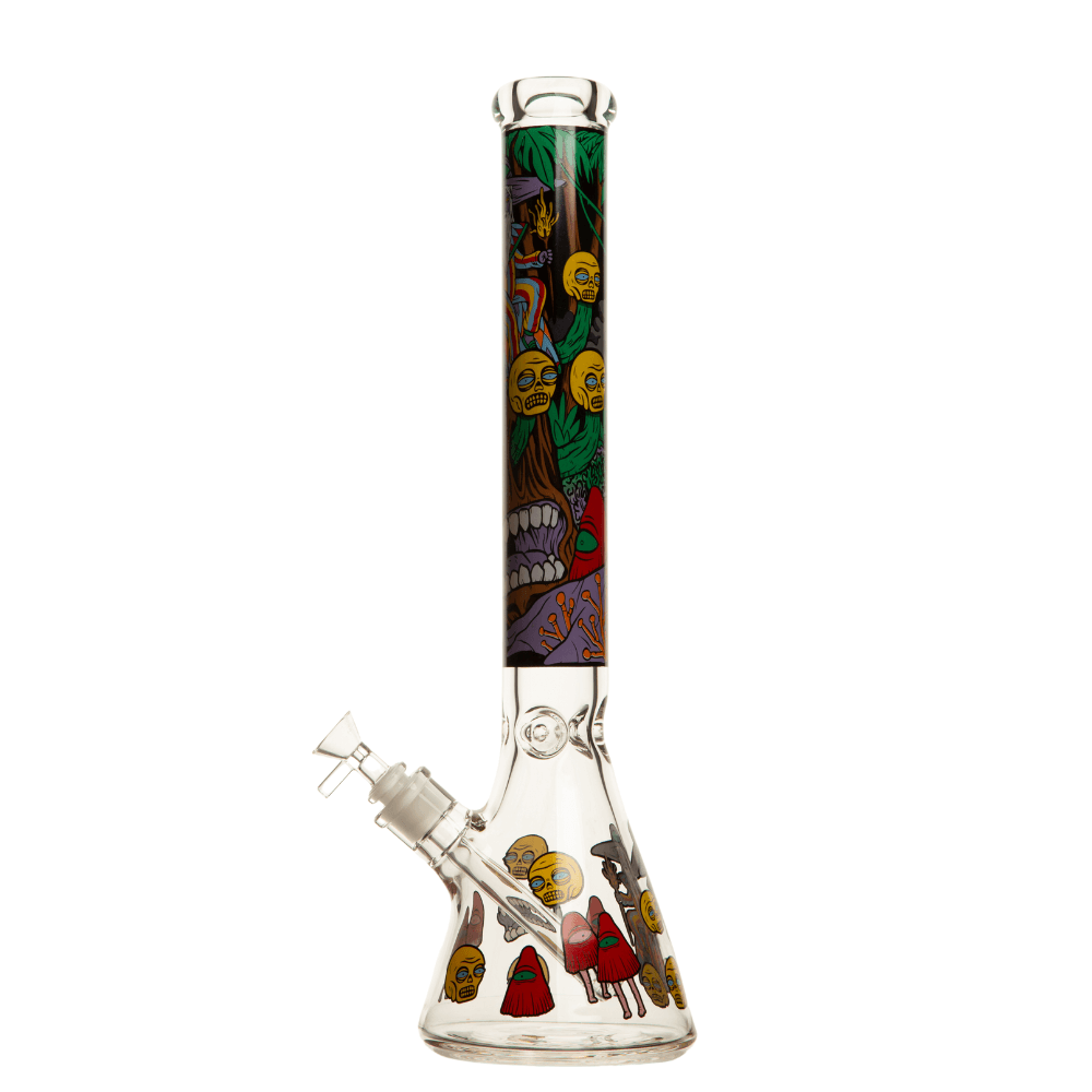 18" 7mm Arsenal Cartoon Glass Beaker