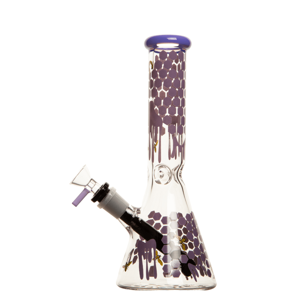 10" 5mm Drip Honeycomb Glass Beaker
