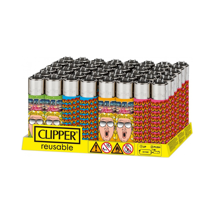 Clipper Ric Flair Drip Lighters #1- 48ct