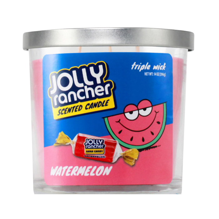 Jolly Rancher Watermelon 3 Wick Scented Candle - 14oz