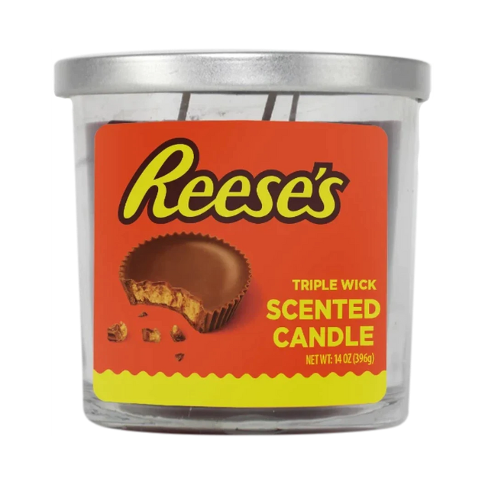 Reese's Peanut Butter 3 Wick Scented Candle - 14oz