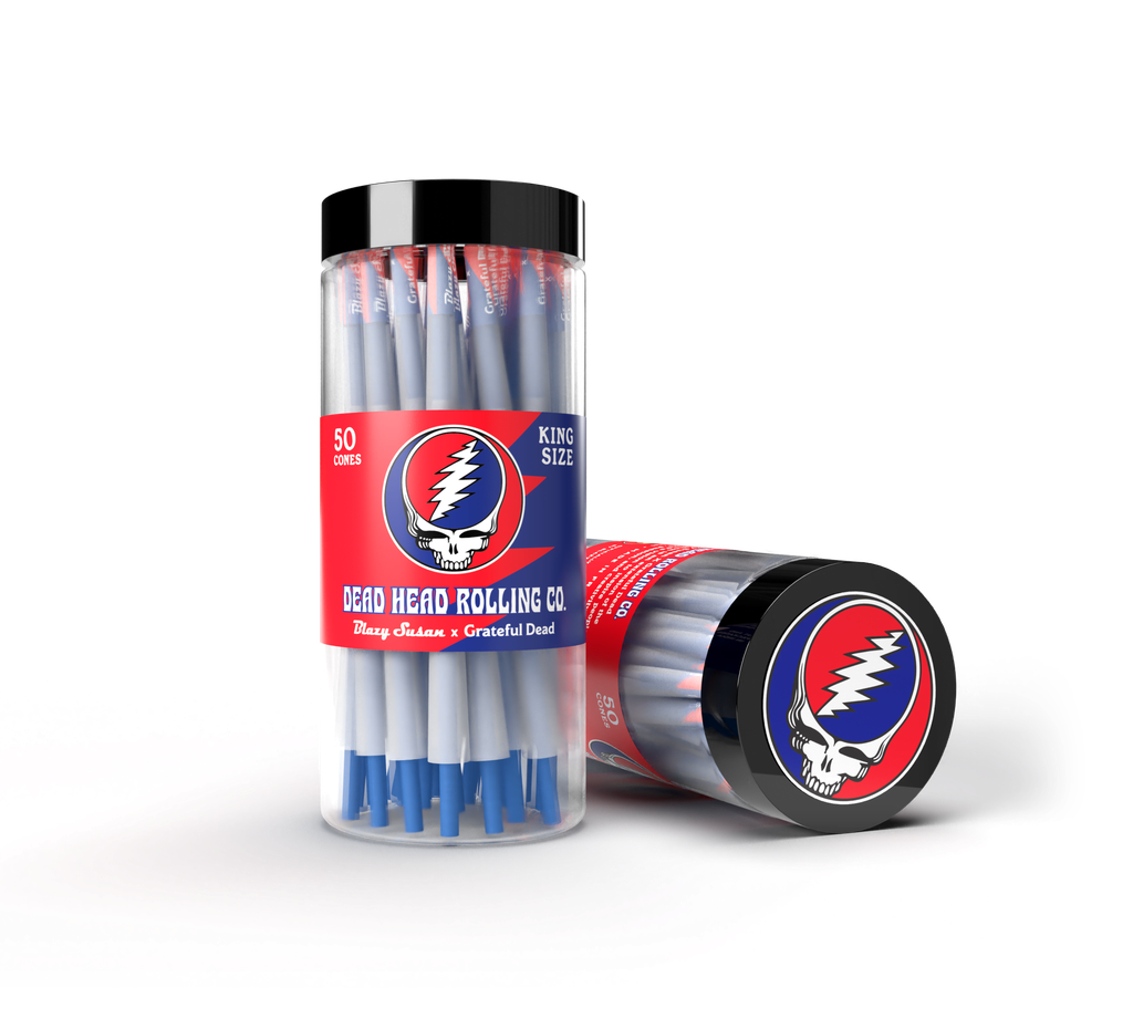 Blazy Susan Grateful Dead King  Size Pre Rolled Cones - 50ct