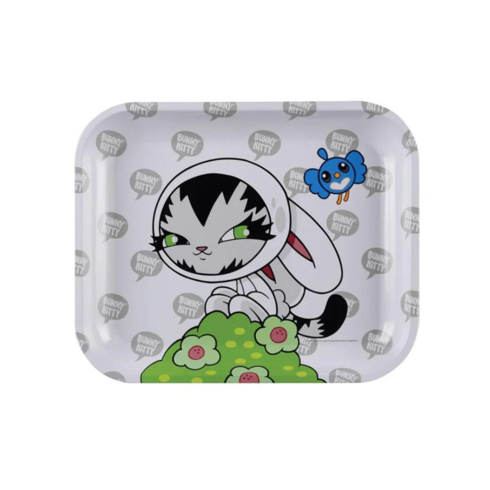 RAW Bunny Kitty Metal Rolling Tray - Large
