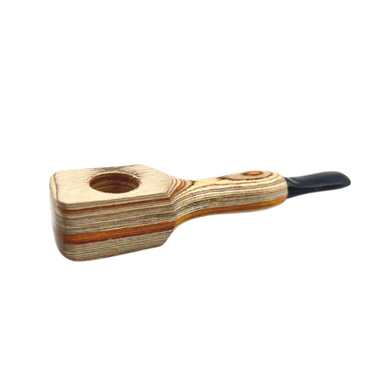 [SUNMICA WOODEN PIPE] 3" Sunmica Wooden Hand Pipe - 10ct