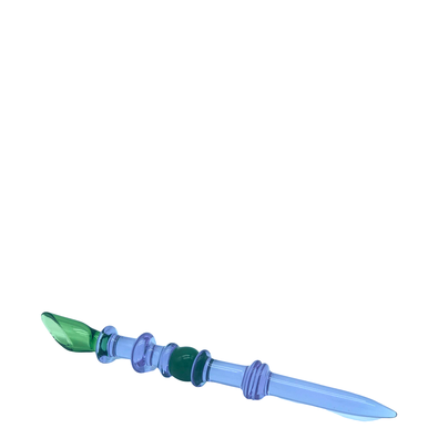 [BEAD GLASS DABBER] 5.5" Bead Staff Glass Dabber