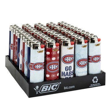 [BIC MONTREAL CANADIANS 50] Bic Montreal Canadians Series Lighters -50ct